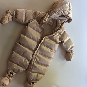 Baby snowsuit size 0-6 months down filled